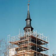 Kirchturm verschiefert inkl. Gerüstbau